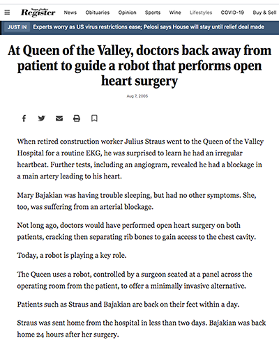 Robot Heart Surgery